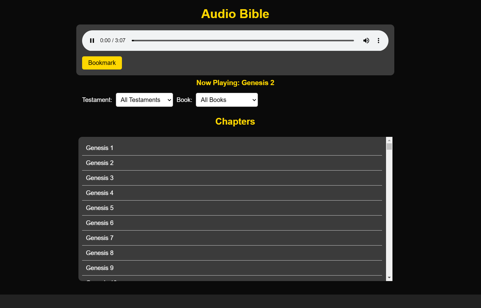 Audio Bible
